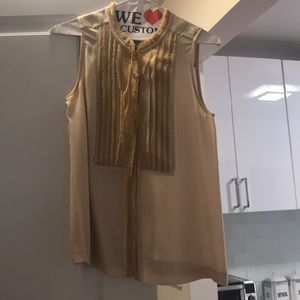 JCrew high neck blouse